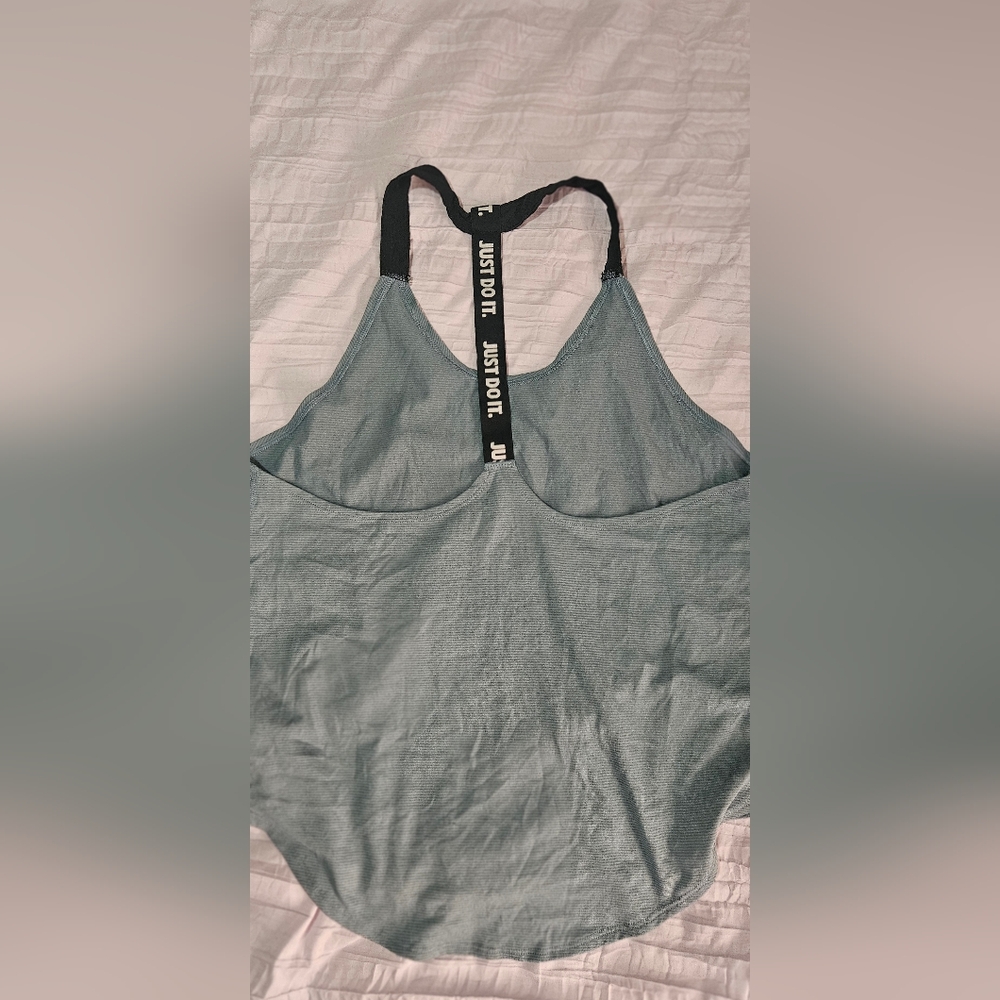 Women's Gray Nike Tank Top